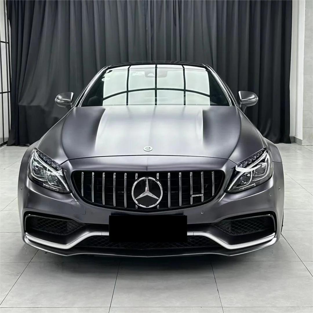 Matte Metallic Satin Mountain Grey Car Vinyl Wrap PET product image 3 - Veloro matte vinyl wrap