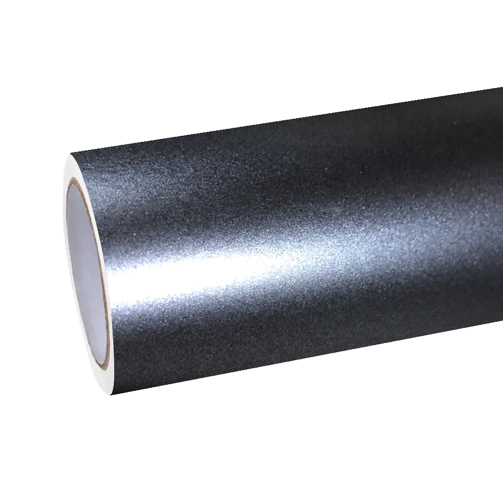 Matte Metallic Satin Mountain Grey Car Vinyl Wrap PET
