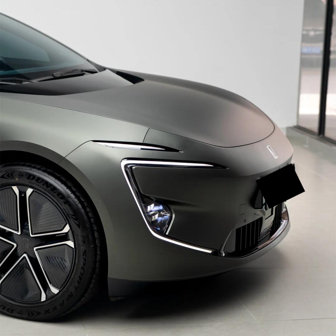 Matte Metallic Satin Mystical Green Car Vinyl Wrap PET product image 5 - Veloro matte vinyl wrap