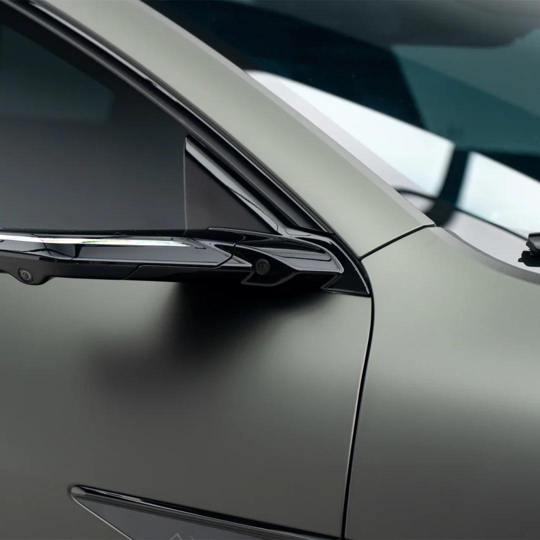 Matte Metallic Satin Mystical Green Car Vinyl Wrap PET product image 8 - Veloro matte vinyl wrap