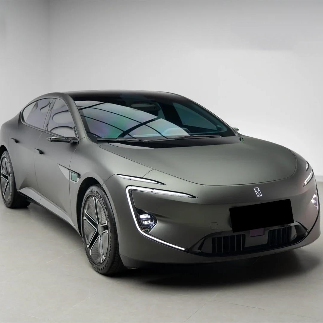 Matte Metallic Satin Mystical Green Car Vinyl Wrap PET product image 4 - Veloro matte vinyl wrap