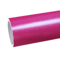 Matte Metallic Satin Princess Pink Car Vinyl Wrap PET