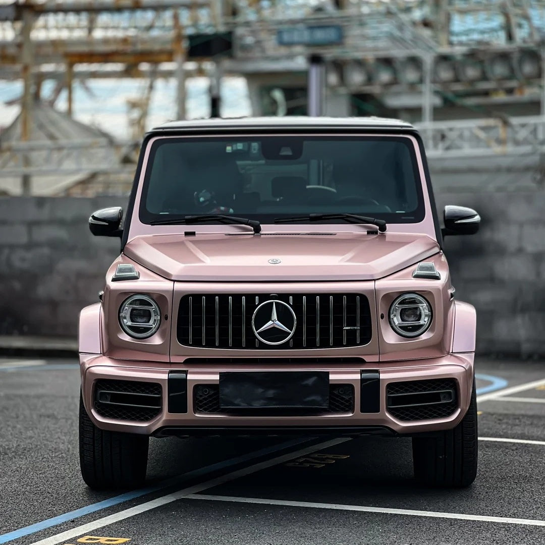 Matte Satin Rose Gold Car Vinyl Wrap product image 5 - Veloro matte vinyl wrap
