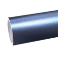 Matte Metallic Satin Storm Blue Car Vinyl Wrap