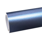 Matte Metallic Satin Storm Blue Car Vinyl Wrap