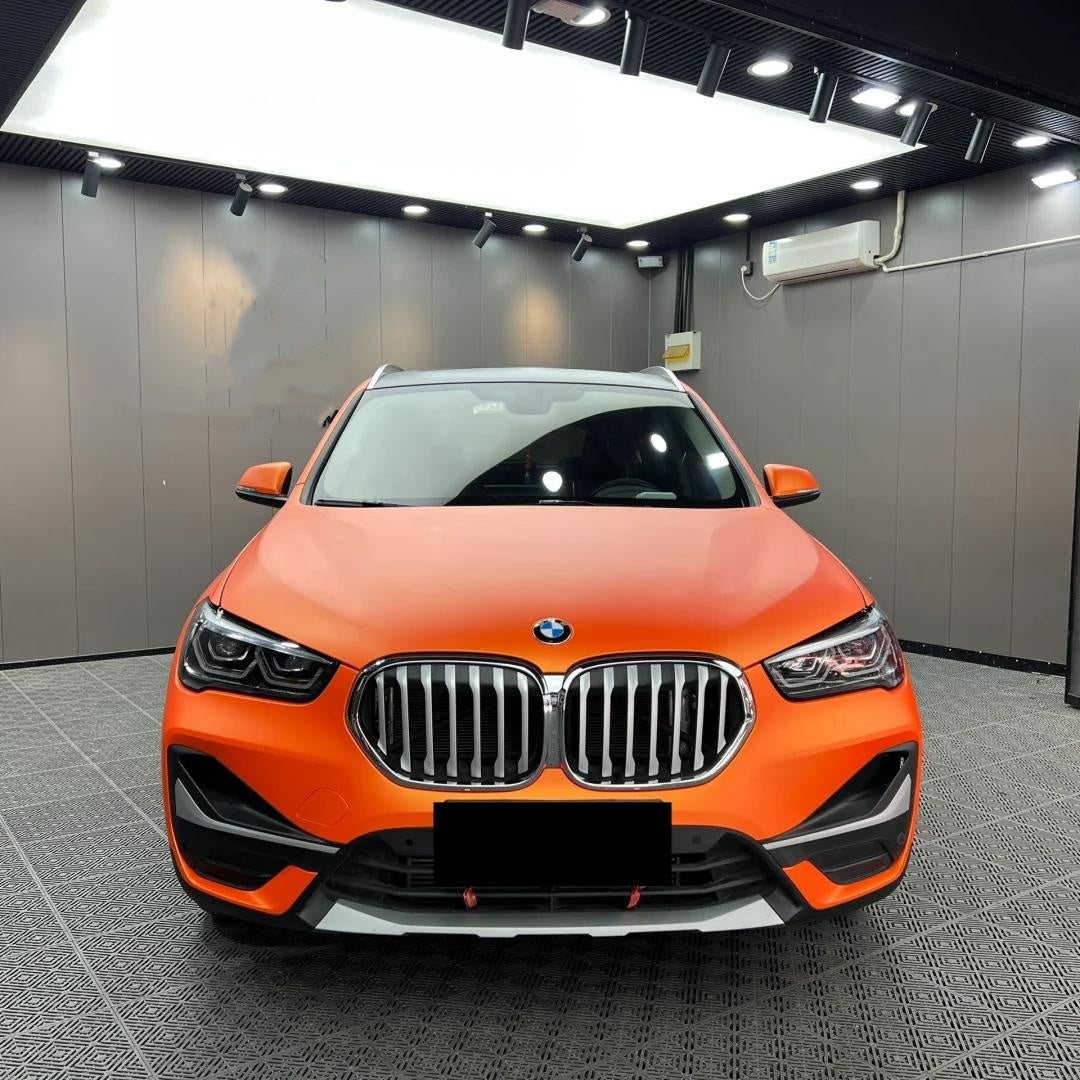 Ultimate Flat Matte Metallic Stunning Orange Car Vinyl Wrap PET product image 12 - Veloro matte vinyl wrap