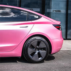 Matte Metallic Shell Pink Car Vinyl Wrap product image 6 - Veloro matte vinyl wrap