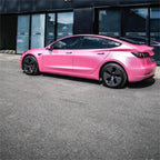 Matte Metallic Shell Pink Car Vinyl Wrap product image 7 - Veloro matte vinyl wrap