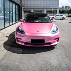 Matte Metallic Shell Pink Car Vinyl Wrap product image 2 - Veloro matte vinyl wrap