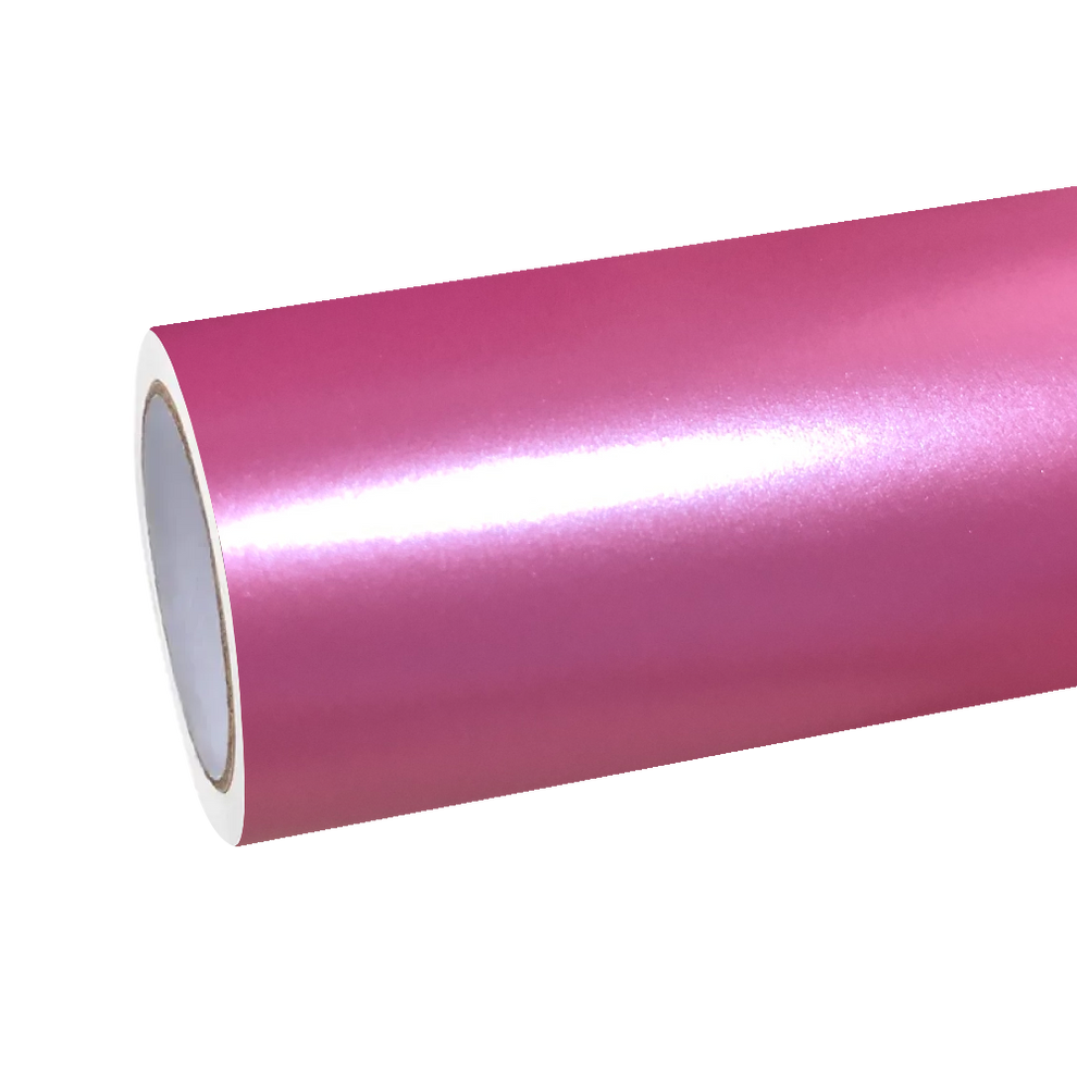 Matte Metallic Shell Pink Car Vinyl Wrap