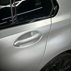 Matte Metallic Silver Car Vinyl Wrap PET product image 5 - Veloro matte vinyl wrap