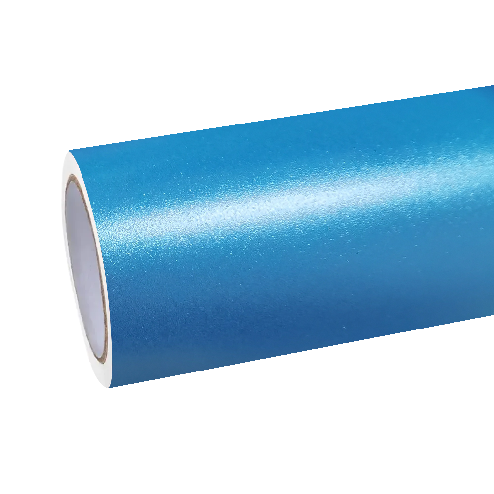 Matte Metallic Sky Blue Car Vinyl Wrap