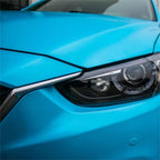 Matte Metallic Sky Blue Car Vinyl Wrap product image 5 - Veloro matte vinyl wrap