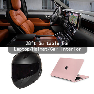 Matte Satin Racing Blue Car Vinyl Wrap PET product image 11 - Veloro matte vinyl wrap