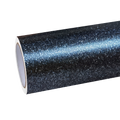 Matte Metallic Sparkle Glitter Black Car Vinyl Wrap