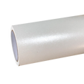 Matte Metallic Sparkle Glitter White Car Vinyl Wrap