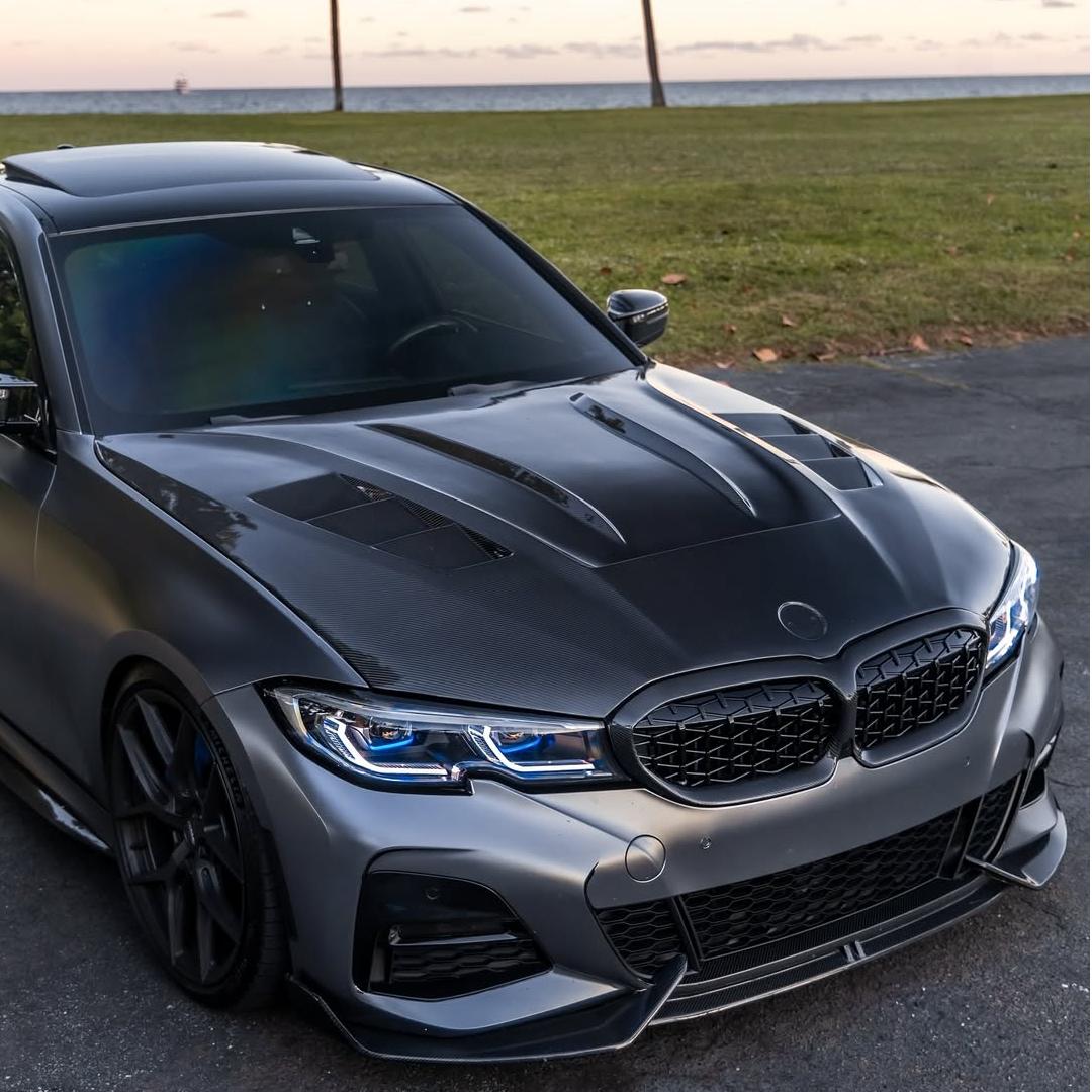 Matte Metallic Titanium Grey Car Vinyl Wrap PET product image 4 - Veloro matte vinyl wrap