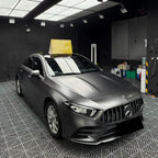 Matte Metallic Valcanic Grey Car Vinyl Wrap PET product image 2 - Veloro matte vinyl wrap