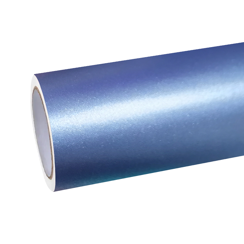 Matte Metallic Mist Blue Car Vinyl Wrap | Vivid Blue Car wrap product image 2 - Veloro matte vinyl wrap