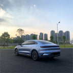 Matte Metallic Mist Blue Car Vinyl Wrap | Vivid Blue Car wrap product image 6 - Veloro matte vinyl wrap