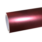 Matte Metallic Wine Red Car Vinyl Wrap