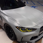 Matte Satin Ultimate Flat Nardo Grey Car Wrap PET product image 7 - Veloro matte vinyl wrap