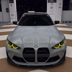 Matte Satin Ultimate Flat Nardo Grey Car Wrap PET product image 4 - Veloro matte vinyl wrap