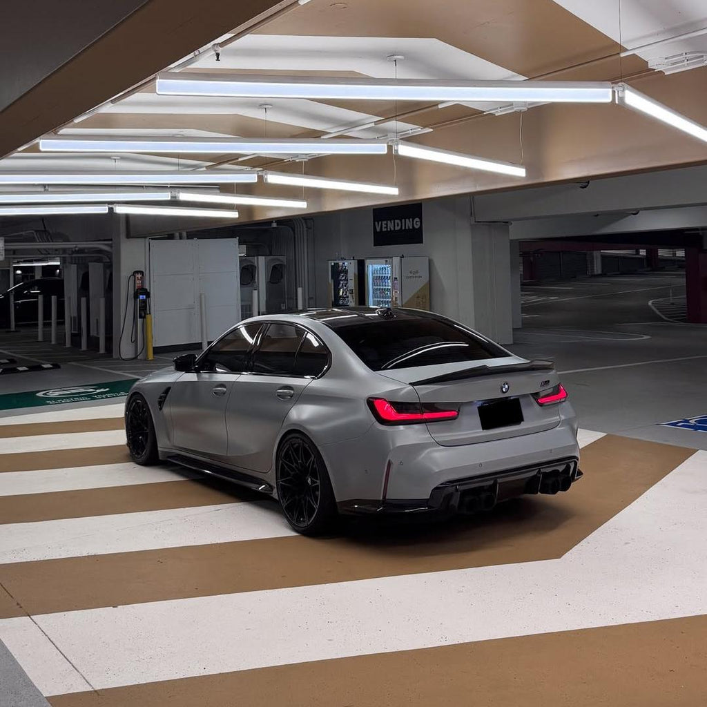 Matte Satin Ultimate Flat Nardo Grey Car Wrap PET product image 10 - Veloro matte vinyl wrap