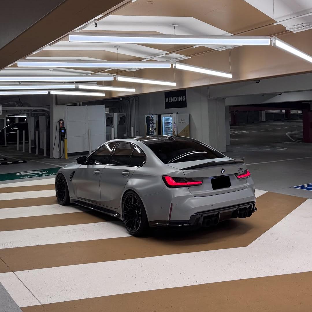 Matte Satin Ultimate Flat Nardo Grey Car Wrap PET product image 10 - Veloro matte vinyl wrap