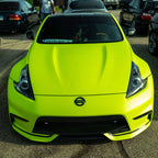 Matte Ultimate Flat Fluorescent Yellow Car Vinyl Wrap PET product image 10 - Veloro matte vinyl wrap