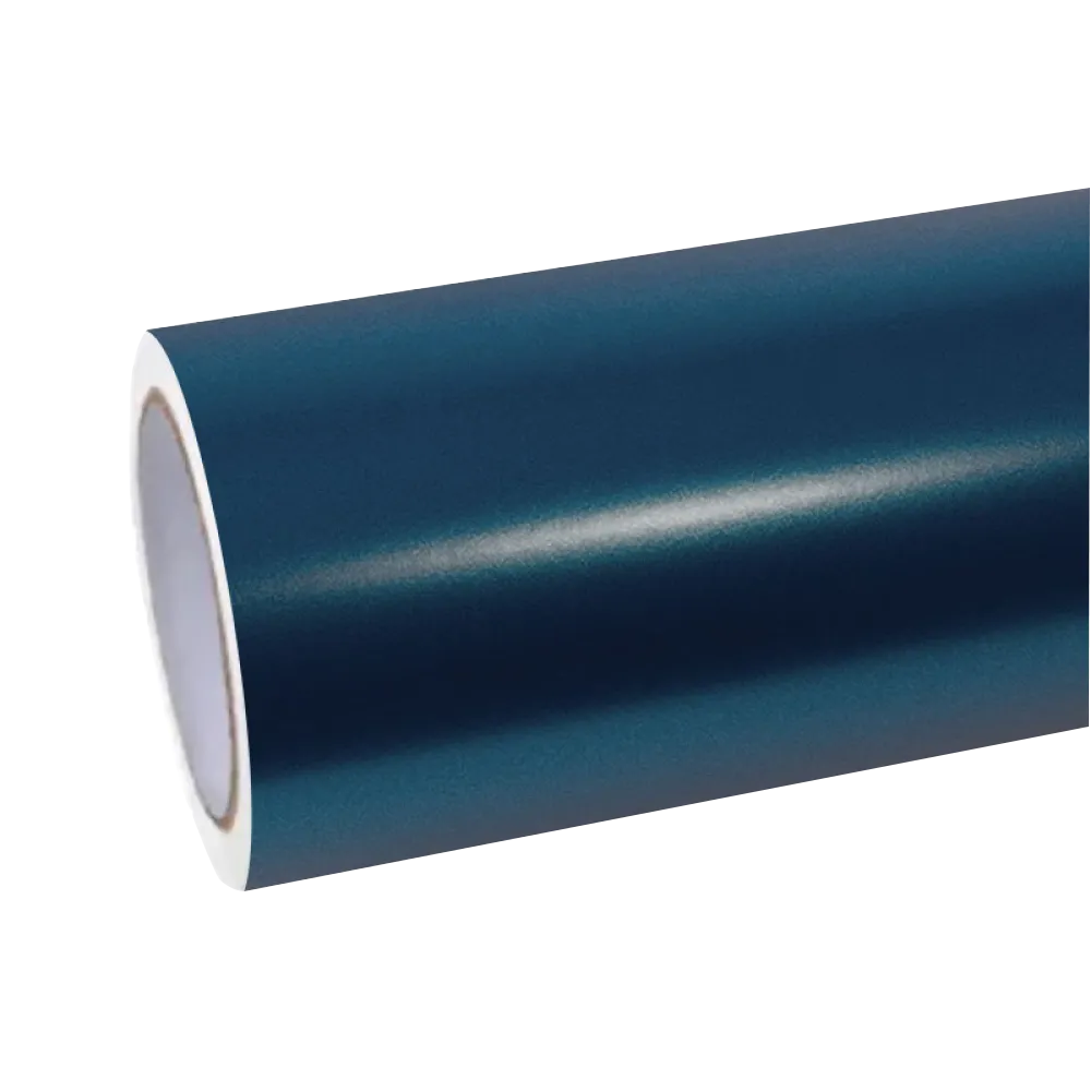 Matte Metallic Night Blue Car Vinyl Wrap