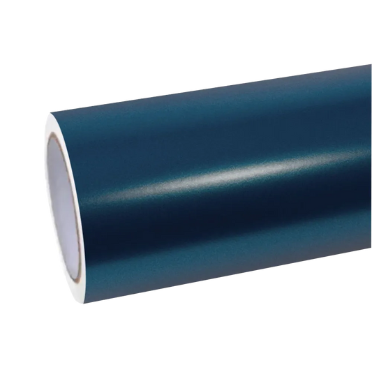 Matte Metallic Night Blue Car Vinyl Wrap