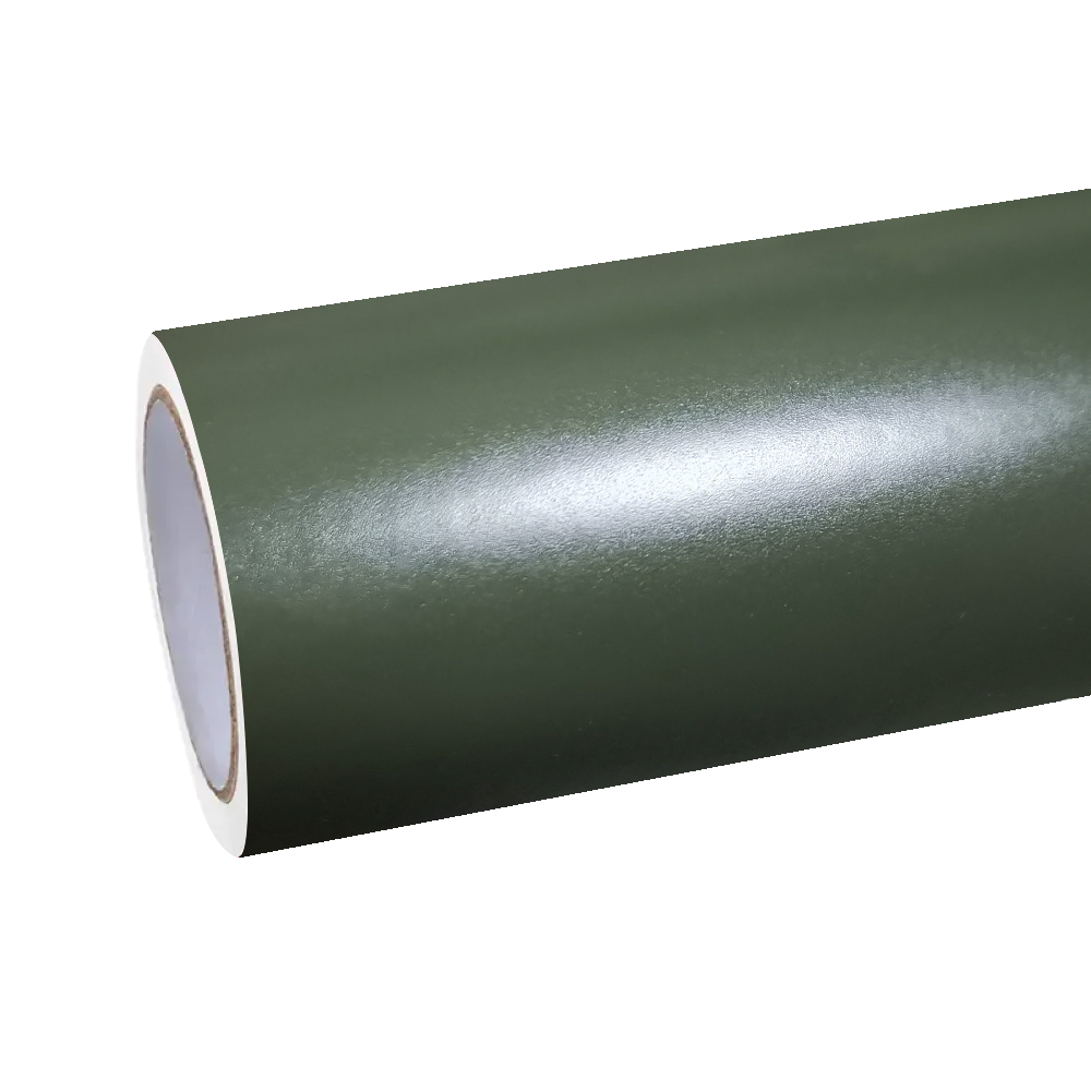 Matte Satin Ceramics Military Green Car Vinyl Wrap PET