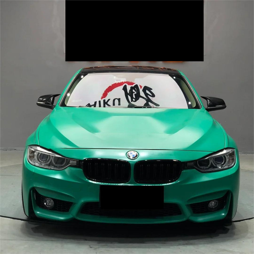 Matte Pine Green Car Vinyl Wrap product image 5 - Veloro matte vinyl wrap