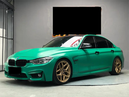 Matte Pine Green Car Vinyl Wrap product image 6 - Veloro matte vinyl wrap