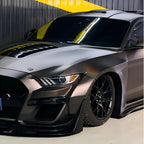 Matte Rainbow Holographic Chrome Tungsten Car Vinyl Wrap PET product image 4 - Veloro chrome vinyl wrap