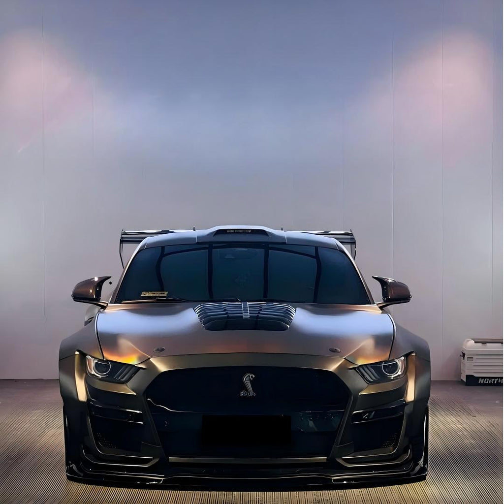 Matte Rainbow Holographic Chrome Tungsten Car Vinyl Wrap PET product image 3 - Veloro chrome vinyl wrap