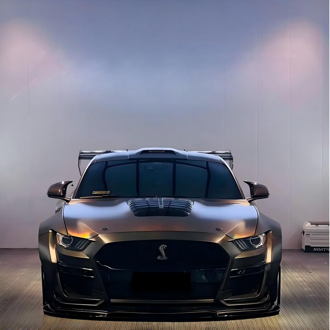 Matte Rainbow Holographic Chrome Tungsten Car Vinyl Wrap PET product image 3 - Veloro chrome vinyl wrap