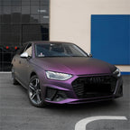 Matte Magic Purple Russian Violet Purple Car Vinyl Wrap PET product image 7 - Veloro matte vinyl wrap