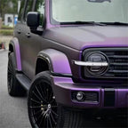 Matte Magic Purple Russian Violet Purple Car Vinyl Wrap PET product image 5 - Veloro matte vinyl wrap