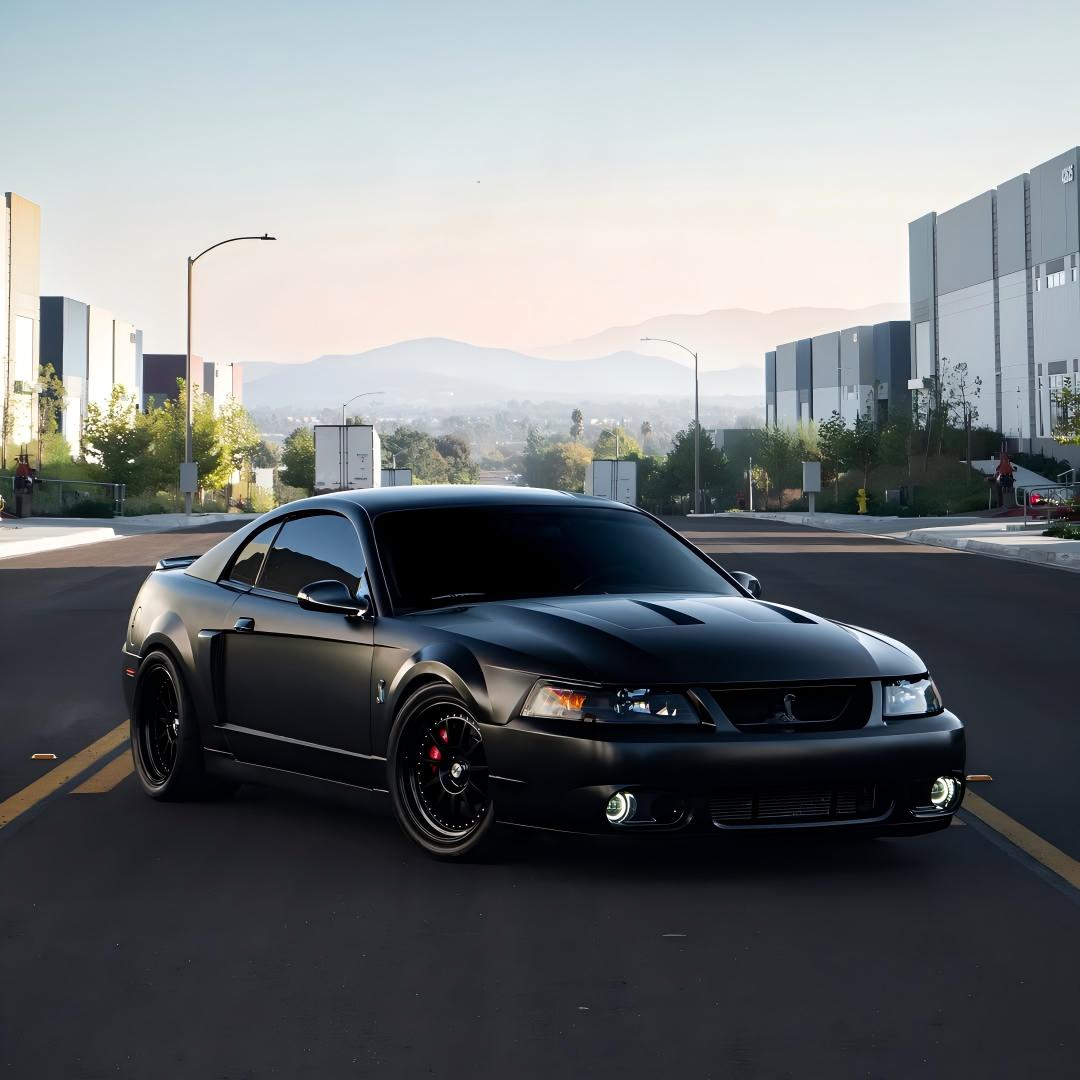 Matte Satin Black Ceramic Black Car Vinyl Wrap BMW PET product image 5 - Veloro matte vinyl wrap