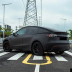 Matte Satin Chrome Black Car Vinyl Wrap product image 2 - Veloro chrome vinyl wrap