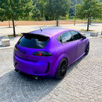 Matte Satin Chrome Purple Car Vinyl Wrap PET product image 9 - Veloro chrome vinyl wrap