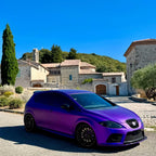 Matte Satin Chrome Purple Car Vinyl Wrap PET product image 6 - Veloro chrome vinyl wrap