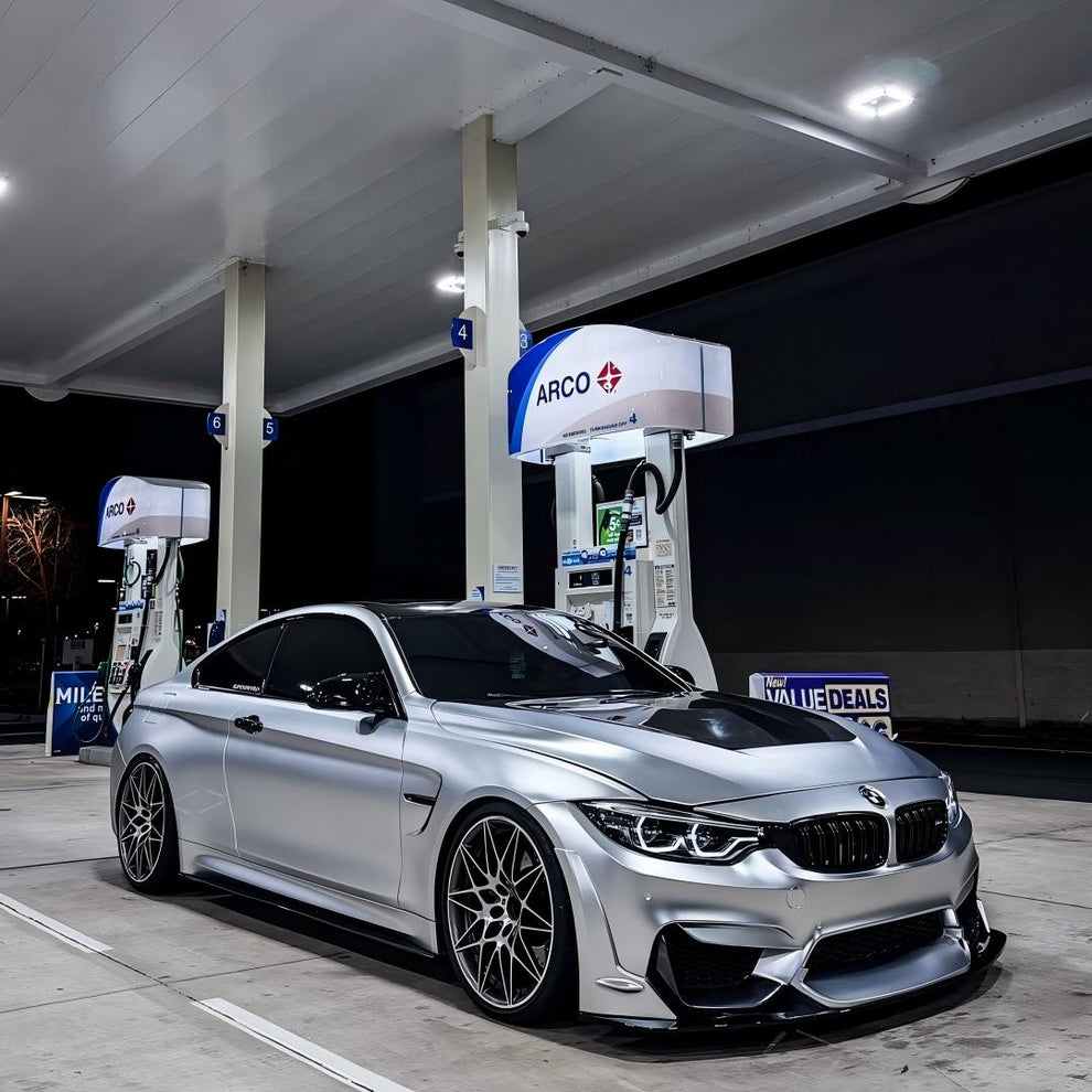 Matte Satin Chrome Silver Car Vinyl Wrap | Satin Chrome X Silver Car Wrap product image 8 - Veloro chrome vinyl wrap
