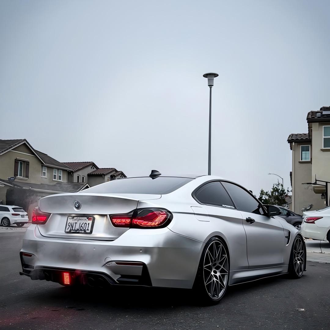 Matte Satin Chrome Silver Car Vinyl Wrap | Satin Chrome X Silver Car Wrap product image 11 - Veloro chrome vinyl wrap