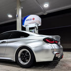 Matte Satin Chrome Silver Car Vinyl Wrap | Satin Chrome X Silver Car Wrap product image 10 - Veloro chrome vinyl wrap