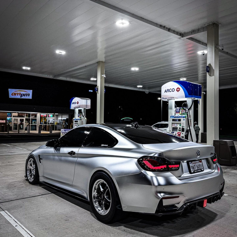 Matte Satin Chrome Silver Car Vinyl Wrap | Satin Chrome X Silver Car Wrap product image 5 - Veloro chrome vinyl wrap