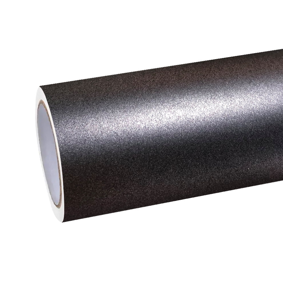 Matte Satin Dark Grey Car Vinyl Wrap PET