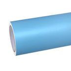 Matte Satin Glacier Blue Car Vinyl Wrap